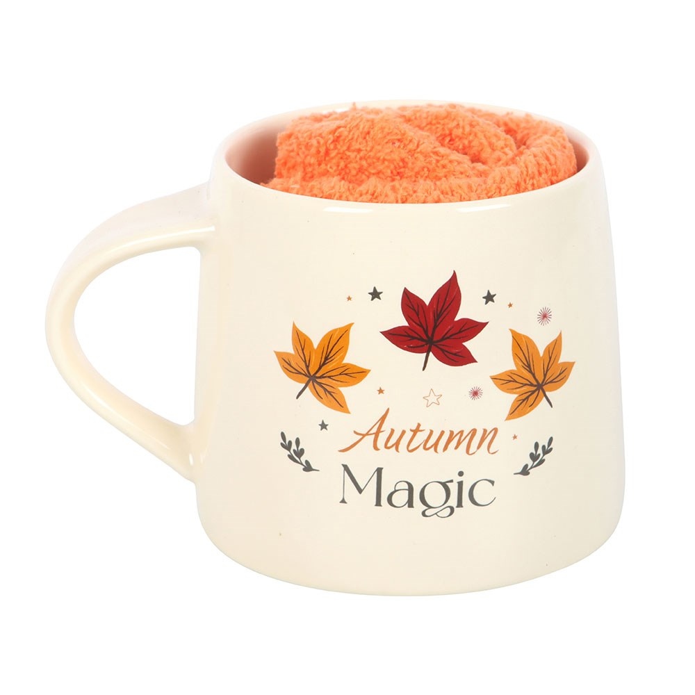 Something Different - Autumn Magic Mug & Socks Set - Multicolours